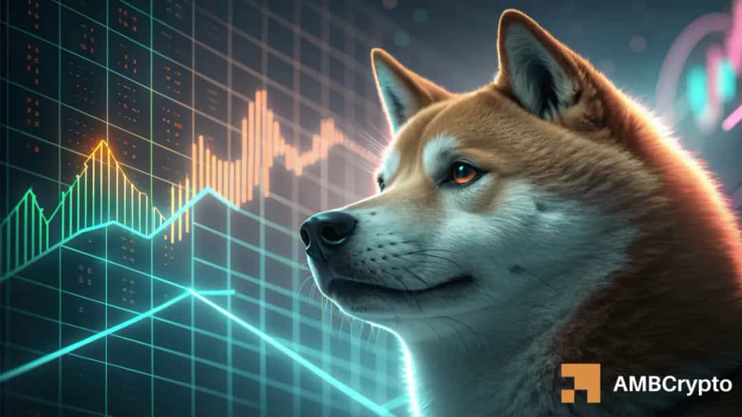 DOGE: انتقال 34.8میلیون دلاری نهنگ؛ فشار برای رسیدن به $0.42