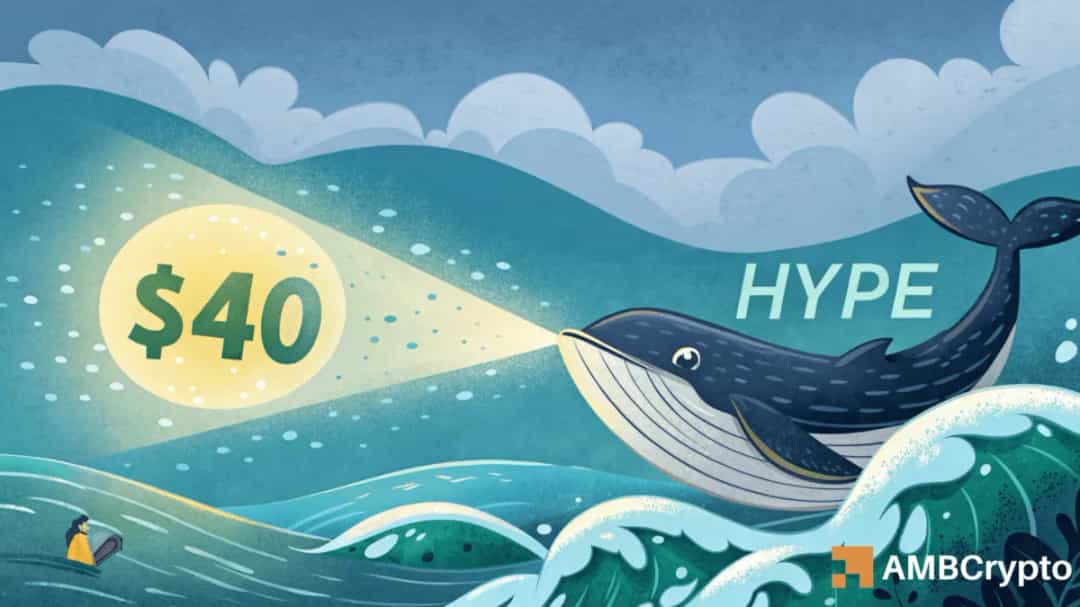 نهنگ ۶ میلیون دلاری HYPE؛ صعود تا ۴۰ دلار یا بازگشت؟