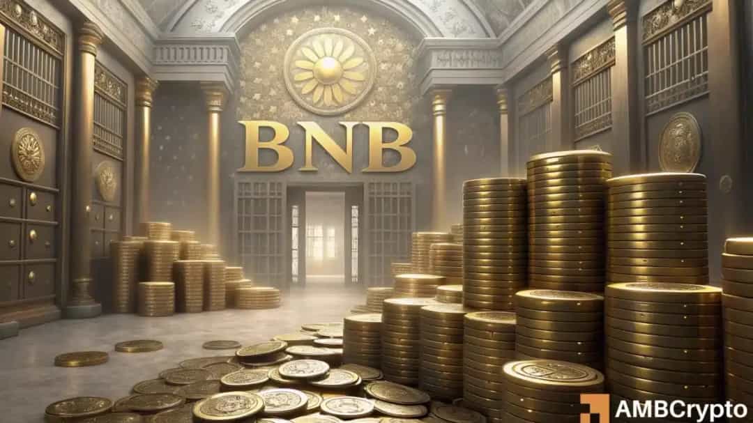 آغاز فاز جدید رشد BNB: خزانه ۱.۲ میلیارد دلاری و تغییر نماد بزرگ