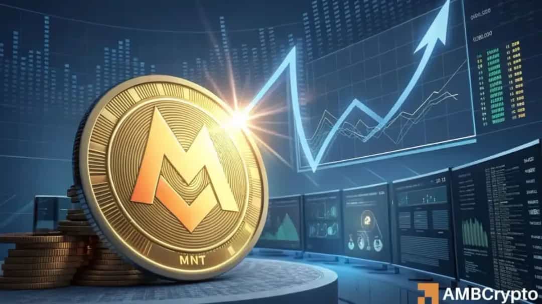 کوین‌بیس مانتل را شعله‌ور کرد: آیا MNT مقاومت ۱.۳۹ دلاری را می‌شکند؟