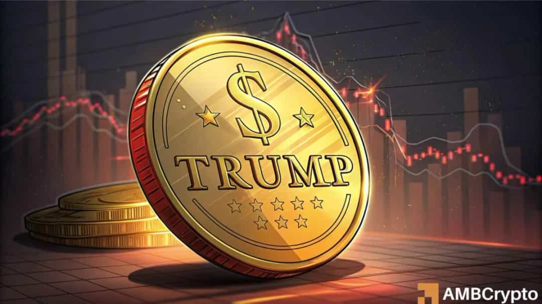 شکست حمایت ۸٫۴ دلار؛ توکن TRUMP ممکن است ۱۳٪ سقوط کند