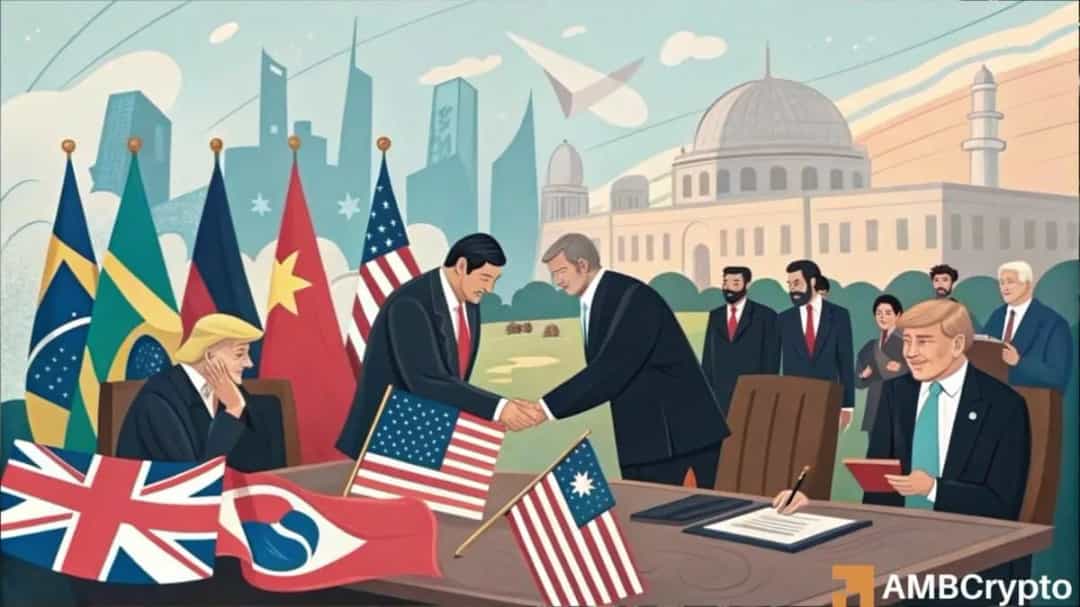 آیا توافق‌های تجاری آمریکا سرنوشت بازار رمزارزها را تغییر می‌دهد؟