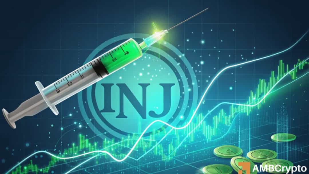 صعود  INJ  به  $50  با  رشد  48٪  آدرس‌های  جدید؛  هدف  اول  $33.34