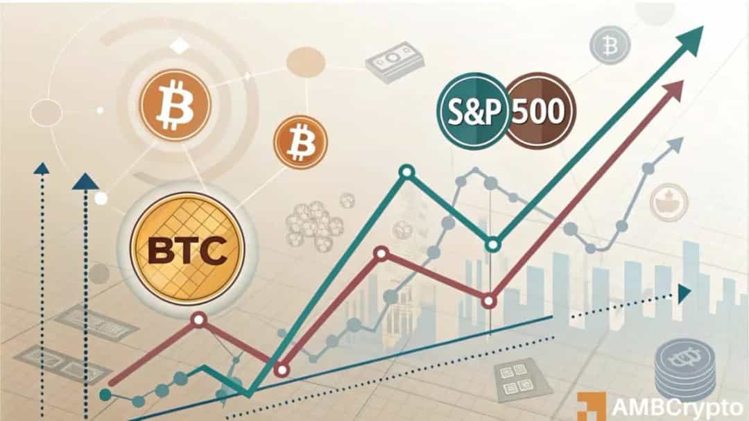 سقوط S&P 500؛ آیا بیت کوین در آستانه ریزش بزرگ است؟