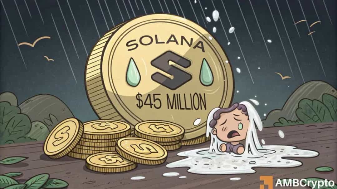 فروش ۴۵ میلیون دلاری سولانا توسط یک نهنگ در بایننس؛ ریزش ۱۱٪ در راه است؟