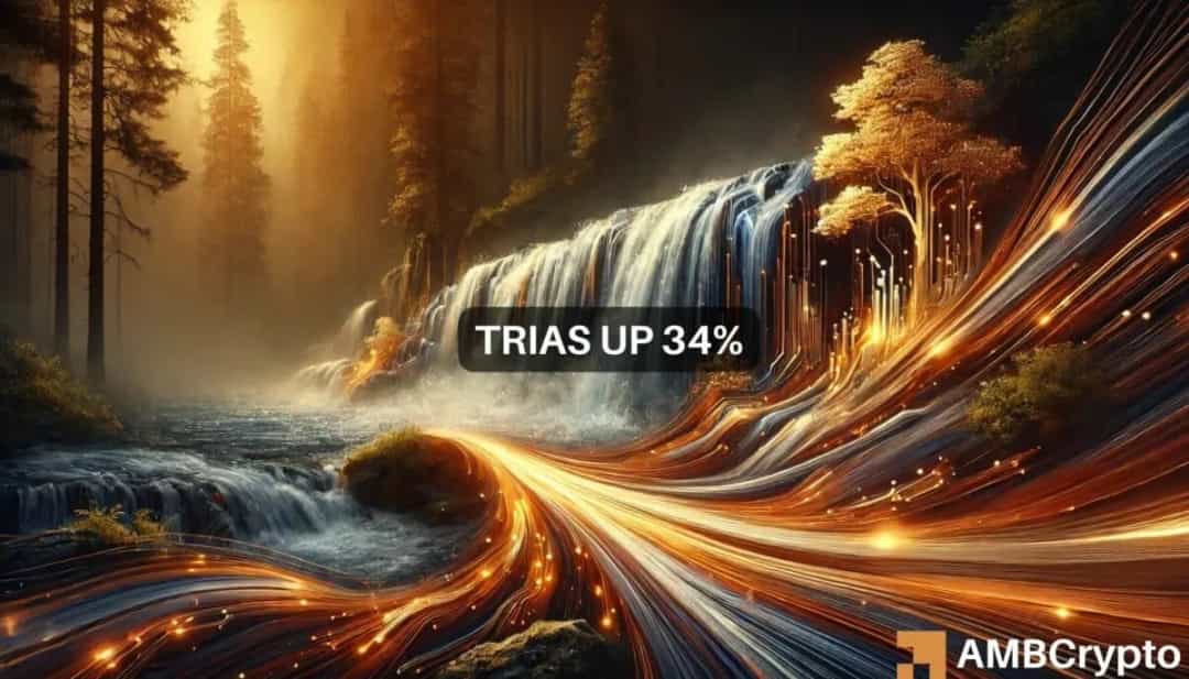 رشد ۳۵ درصدی TRIAS در ۲۴ ساعت؛ آماده عبور از مقاومت $3.98