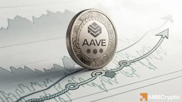 AAVE ریزش 10 درصدی اما بنیادها همچنان قوی