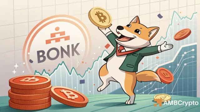 BONK صعود 24٪ هفتگی؛ خرید خزانه 55M و احتمال راه‌اندازی ETF