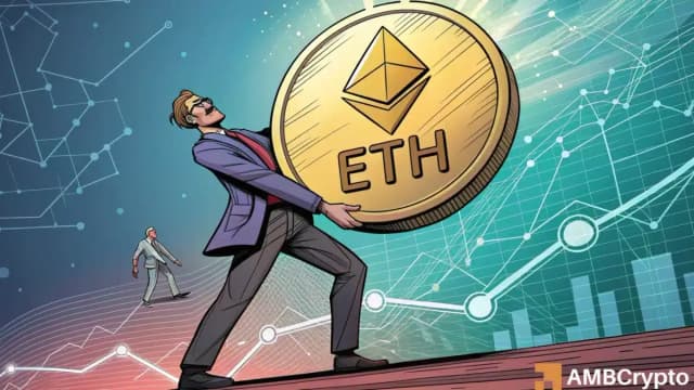 ETH: عرضه اتریوم کاهش یافت؛ نهنگ‌ها انباشته می‌کنند — قیمت چه می‌شود؟