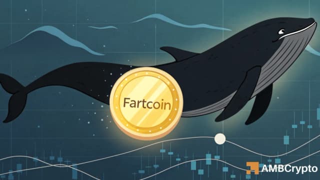 آیا خرید بزرگ نهنگ‌ها FARTCOIN را به سقف جدید می‌رساند؟ تحلیل تکنیکال و احساسی