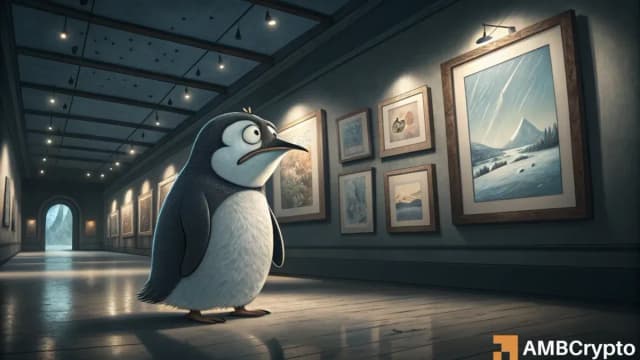 PENGU ریزش ۷۳٪ در ۵ ماه — روند نزولی ادامه دارد