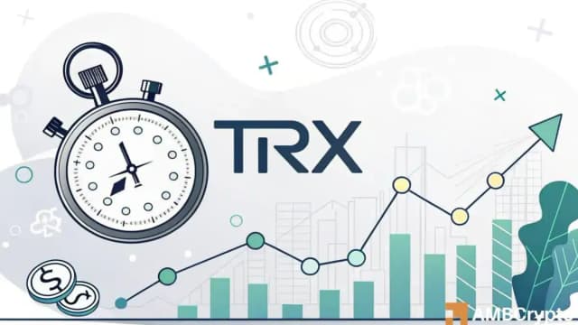 TRX: حجم DEX ترون 174% رشد اما قیمت درجا زد
