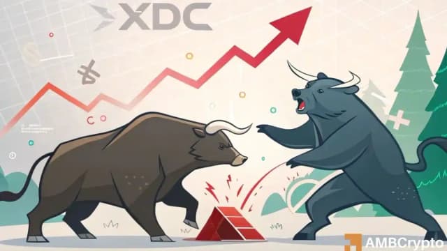 آیا جهش ۱۱ درصدی XDC می‌تواند قیمت را به ۰.۱۱۵ دلار برساند؟