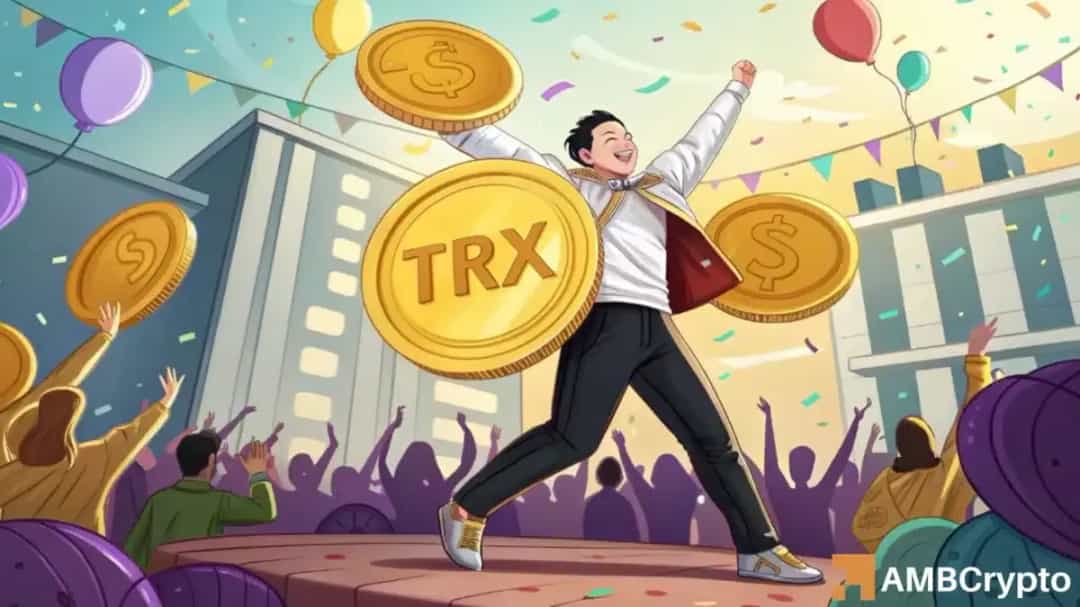 TRON به رکورد ۱۰ میلیارد دلار تراکنش رسید؛ آیا TRX آماده جهش است؟