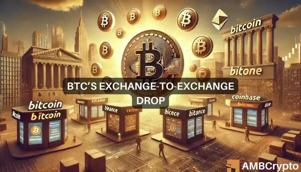 کاهش ۸۰۳ هزار بیت کوینی ذخایر صرافیها؛ انتقال به کیف پولهای شخصی