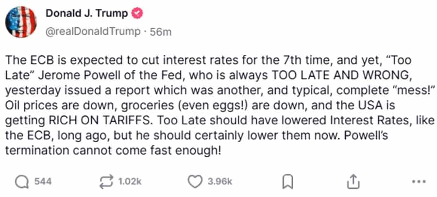 هشدار تورمی پاول؛ طلا به اوج تاریخی رسید