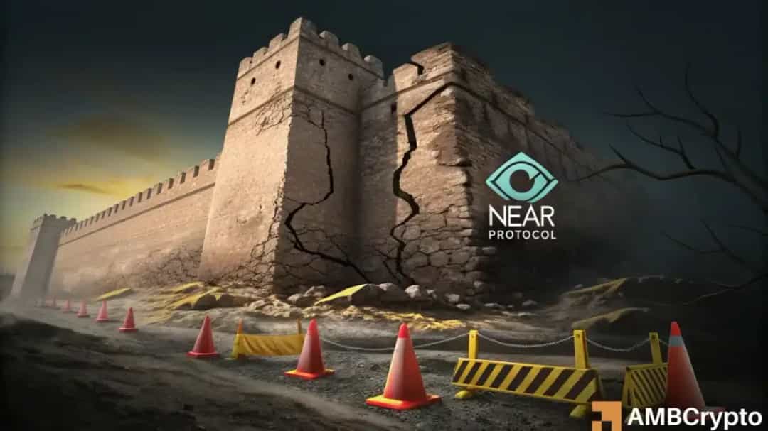 NEAR/USDT: احتمال ریزش ۳۴٪ دیگر برای NEAR زیاد است