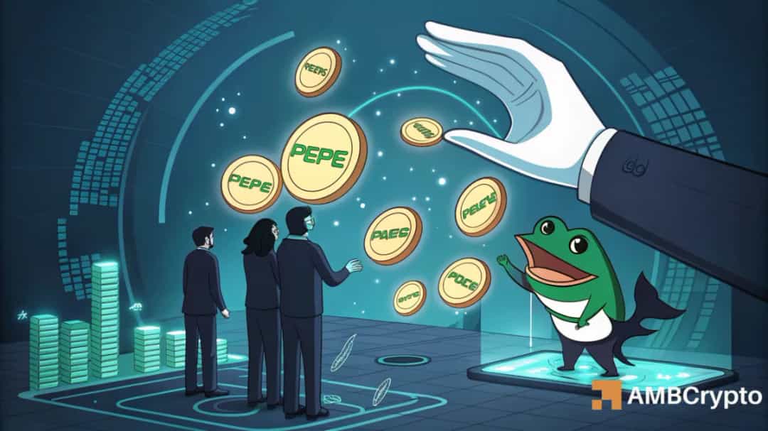 خرید ۴.۳ میلیون دلاری PEPE توسط نهنگها؛ نشانه بازگشت قیمت؟