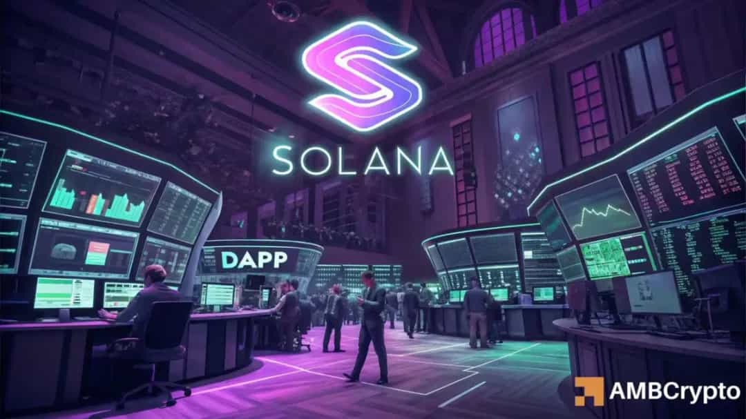 Solana SOL: درآمد DApp بالا، اما جریان ETF متوقف شد
