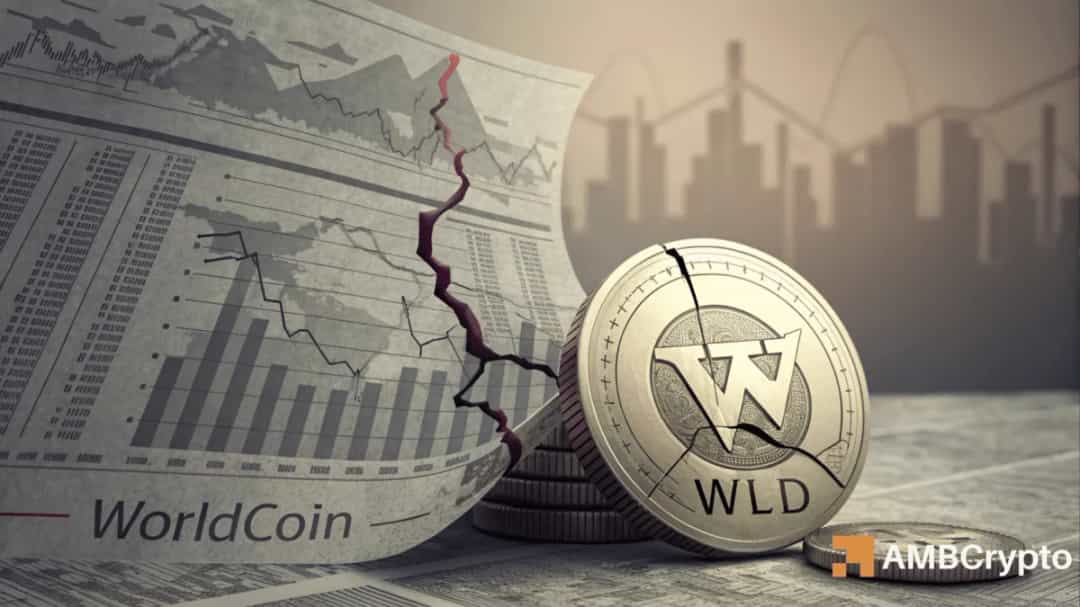 Worldcoin WLD سقوط 14%؛ آیا فشار نظارتی ریزش را تشدید می کند؟