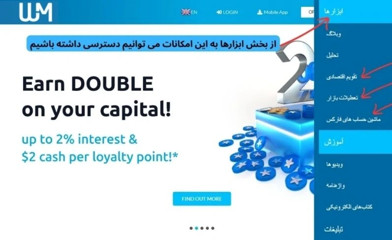 ابزارهای دبلیو ام مارکتس
