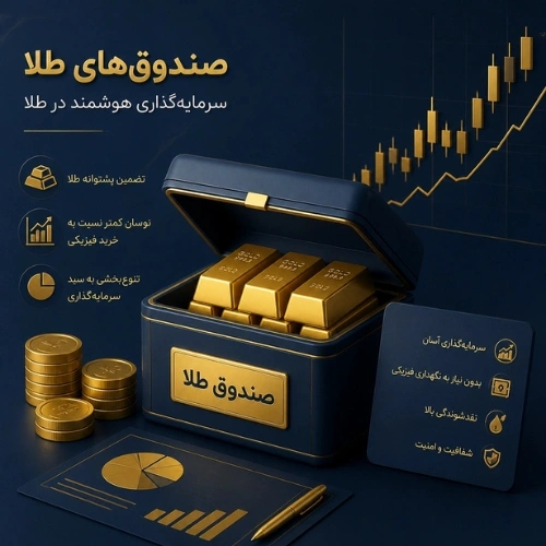 مزایای سرمایه گذاری در صندوق های طلا