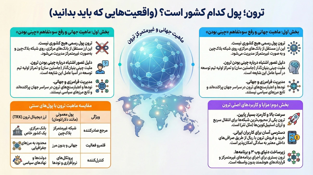 ترون پول کدام کشور است؟