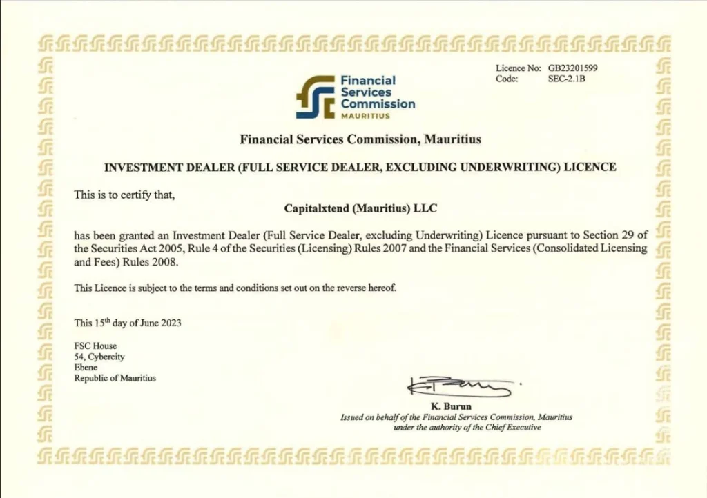 عضویت در Financial Commission